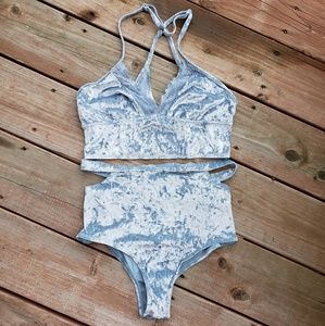 Aerie Velvet Lingerie set